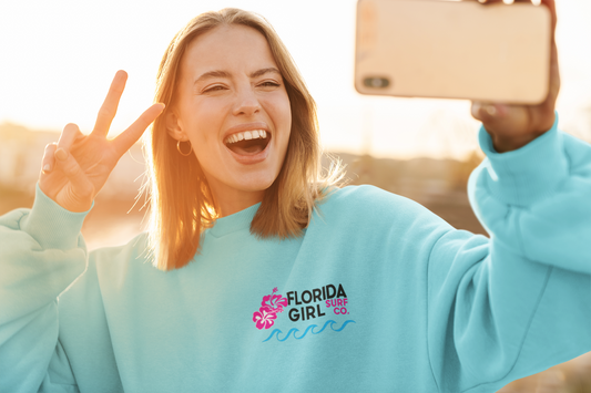 Florida Girl Dual Sided Crewneck